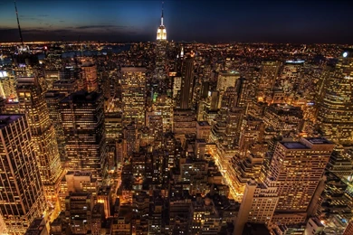 New York City At Night Wallpapers