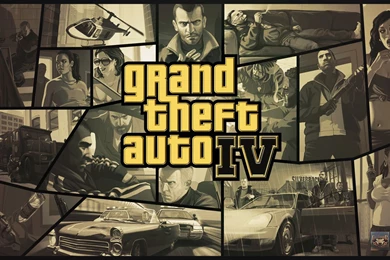 Grand Theft Auto IV Gold Logo Wallpapers By Eduard2009 On DeviantArt