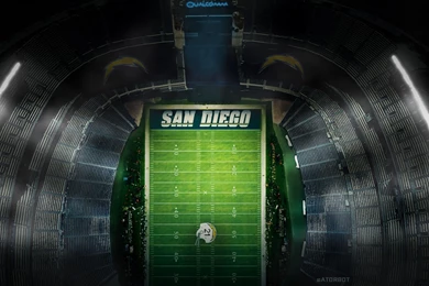 Stadium Aerial View Desktop Wallpapers ~1920x1080 : Chargers