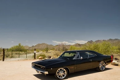 1968 Dodge Charger HD Desktop Wallpapers : Widescreen : Fullscreen