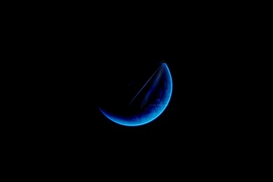 Download Wallpapers 1920x1080 Moon, Light, Blue, Black Full HD ...