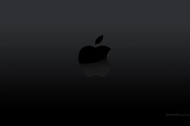Gallery For   Black White Apple Wallpapers