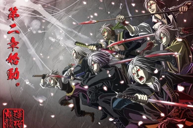 Wallpapers Hakuouki Guys Shinsengumi Anime Image