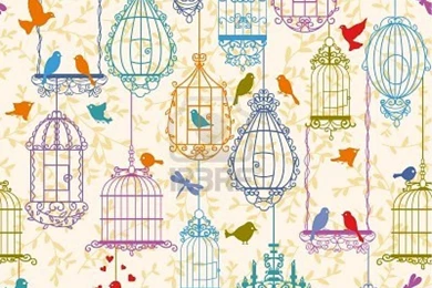 Bird Pattern Wallpapers   Desktop Backgrounds