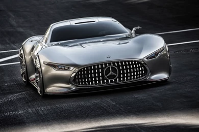 Mercedes Mercedes Benz AMG Vision Gran Turismo Latest New Silver ...