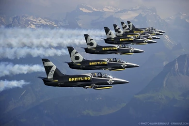 Aero L 39 Albatros Breitling Jet Team Acrobatic Aircrafts ...