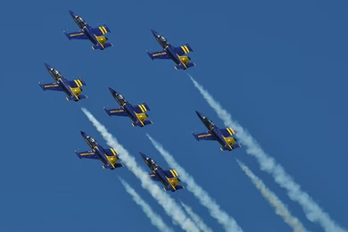 Aero L 39 Albatros Breitling Jet Team Acrobatic Aircrafts ...
