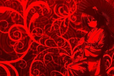 Clad In Red (anime Wallpaper) By Zombieusagi On DeviantArt