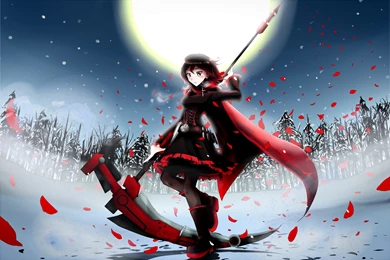 Ruby Red Anime   Wallpapers