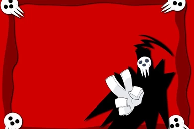 Wallpapers Red Black Shinigami Sama Soul Eater Anime 1024x768 ...