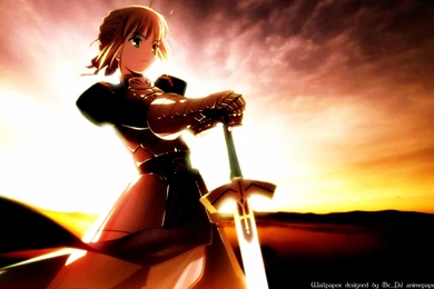 Download Fatestay Night Saber Fate Series Design Wallpapers