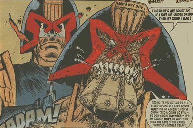 Judge Dredd Wallpapers, Hintergründe