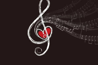 Musical Notes HD Desktop Wallpapers : Widescreen : High Definition ...