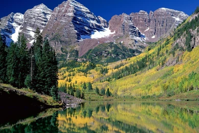Nature: Maroon Bells, White River National Forest, Colorado ...