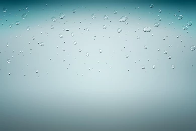 Water Drops, Abstract, Cyan, Blue Background, Simple, Artwork ...