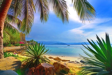 1920x1080 Beautiful Beach Hd Wallpapers