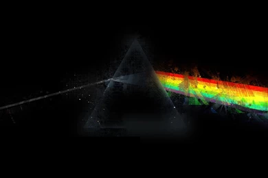 Download Wallpapers 1680x1050 Pink Floyd, Triangle, Rainbow ...