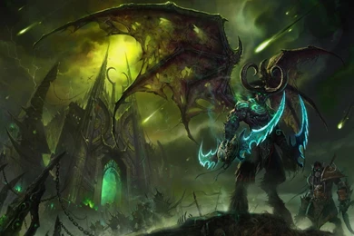Download Wallpapers 1680x1050 Illidan Stormrage, Lord Of Outland ...
