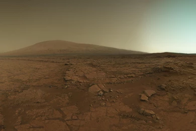 The Martian Dual Monitor Desktop