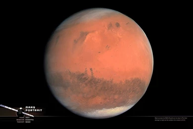 Wanderingspace » Blog Archive » Wallpaper: Mars Portrait