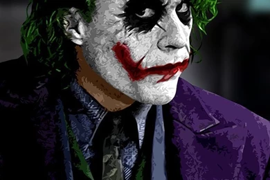 Download Joker Is Curious Wallpapers For iPhone 4