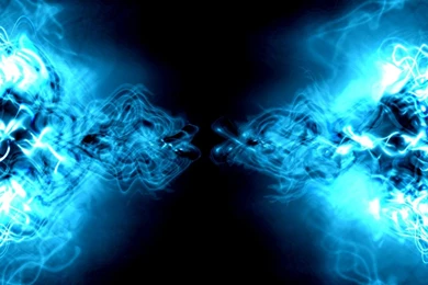 Light Abstract Blue Smoke