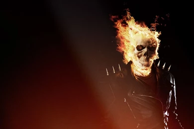 Download Wallpapers 1920x1080 Ghost Rider, Skull, Fire, Flame Full ...