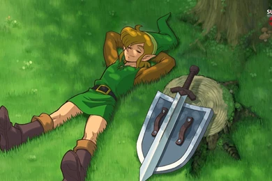 Gallery For   Legend Of Zelda Link To The Past Wallpapers