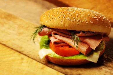 Hamburger With Bacon Wallpapers And Images   Wallpapers, Pictures ...