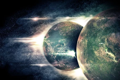 Planetary Impact 1920 X 1080 Wallpapers