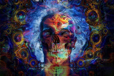 Dark Skull Trippy Wallpapers Hd