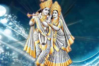 Lord Radha Krishna Goddess Hindu Religion Holiday Greetings ...