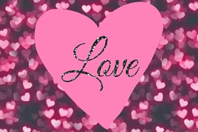 Love   iPhone Wallpapers   It Says It All... Pink Hearts ...