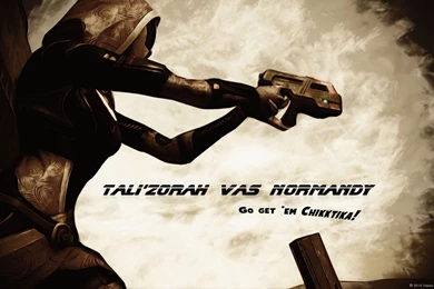 Tali'Zorah Wallpapers By JeanLuc761 On DeviantArt