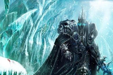 Download Wallpapers 2560x1024 World Of Warcraft, Lich King, Sword ...