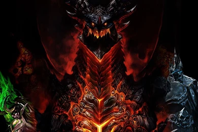 Download Wallpapers 2560x1024 World Of Warcraft, Dragon, Characters ...