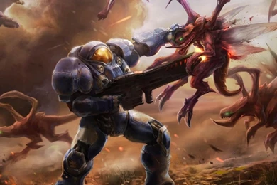 StarCraft 2 Wallpaper, Games: StarCraft 2, Games, Space, Fight ...