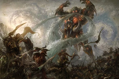 Knights Fantasy Art Golem Artwork Demon Fresh New Hd Wallpapers ...