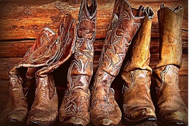 Gallery For   Cowgirl Boots Wallpapers