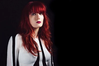 Florence Welch White Wallpapers