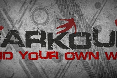 Download Wallpapers 2048x2048 Parkour, Inscriptions, Drawings, Gray ...