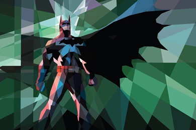 Batman Polygon Art Wallpapers