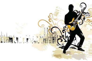 Best Abstract 3D Guitars Wallpapers