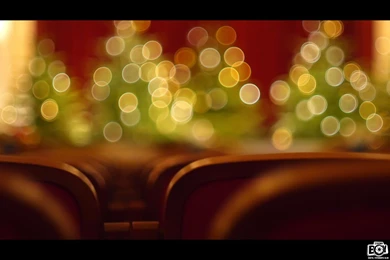 Bild Christmas In A Theater
