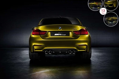 2013 BMW M4 Coupe Concept   Rear