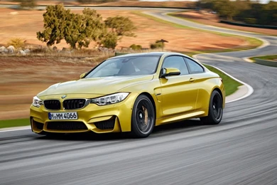 Download BMW M4 On A Track Wallpapers For IPad