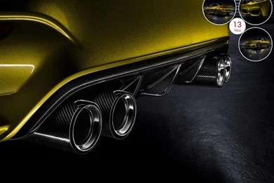 2013 BMW M4 Coupe Concept   Exhaust