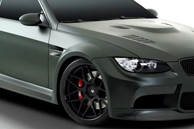Matte Black Bmw M3 iPad 1 & 2 Wallpapers