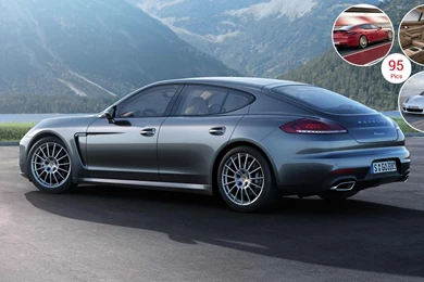 2014 Porsche Panamera   Rear