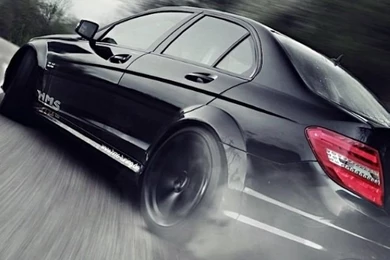 Mercedes Benz Drift iPhone 5 Wallpapers (640x1136)